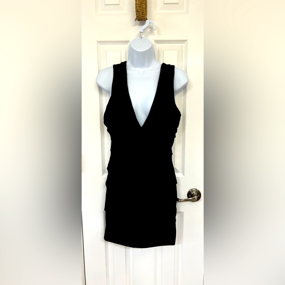 Bodycon black dress never been worn